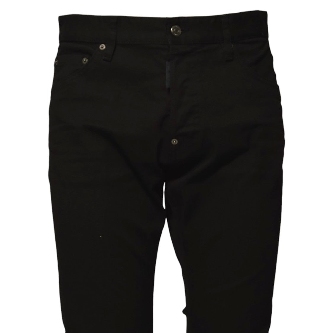 Dsquared2 Slim-Fit Black Jeans With Classic Five-Pocket Design