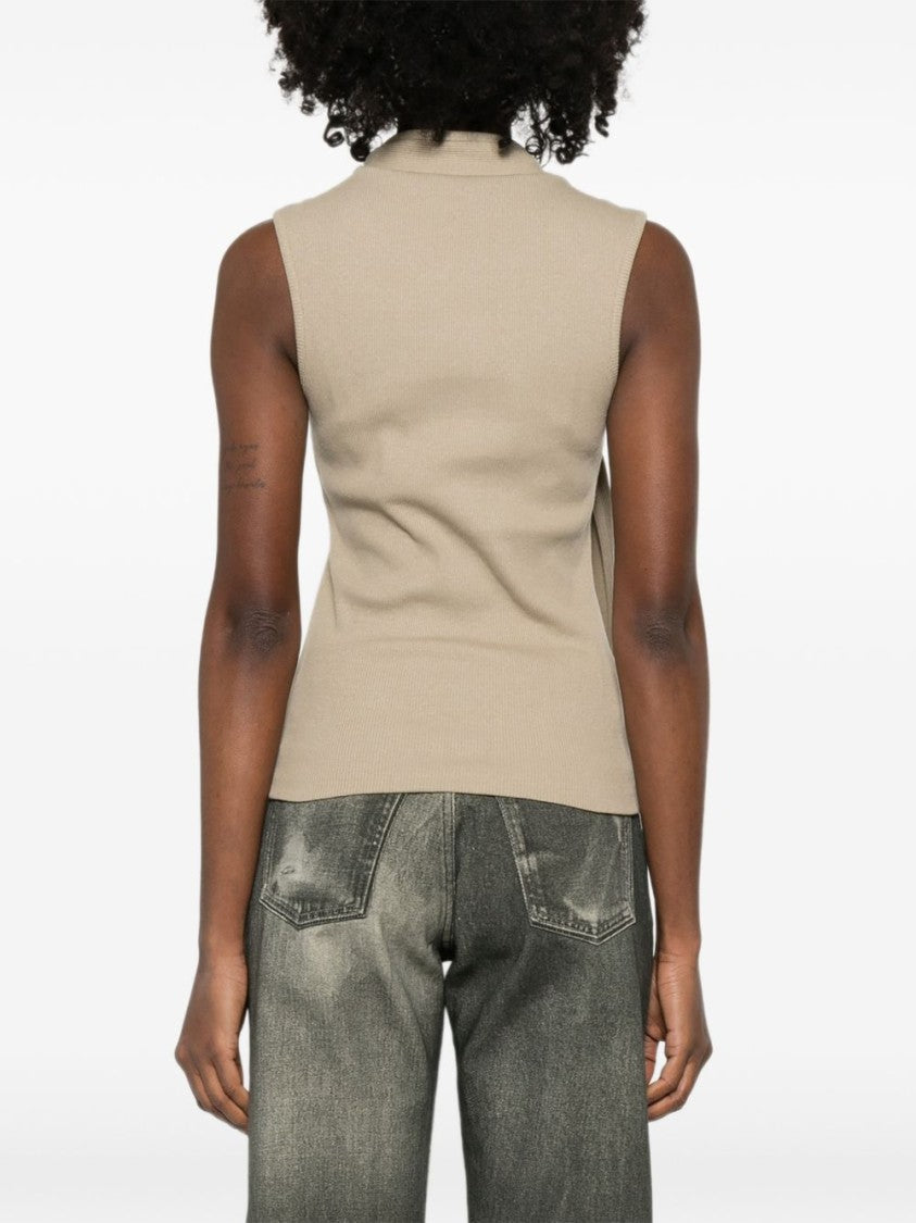 Lemaire Sleeveless Ribbed Top