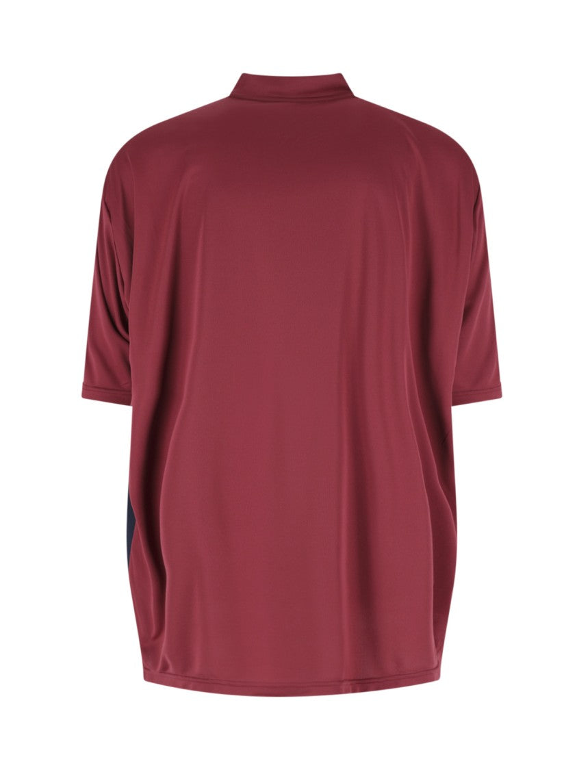 Martine Rose Red Football Graphic Print T-Shirt
