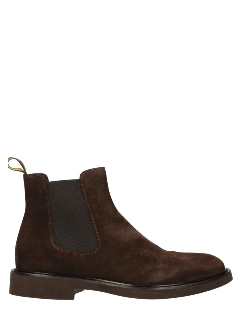 Doucal's Brown Beatles Suede Boots