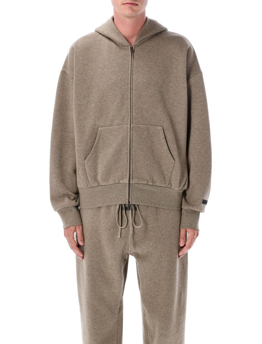 Fear Of God Classic Fit Fleece Zip-Up Hoodie
