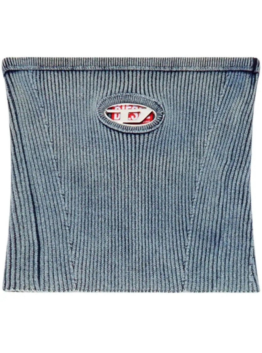 Diesel Ribbed Strapless Fitted Top