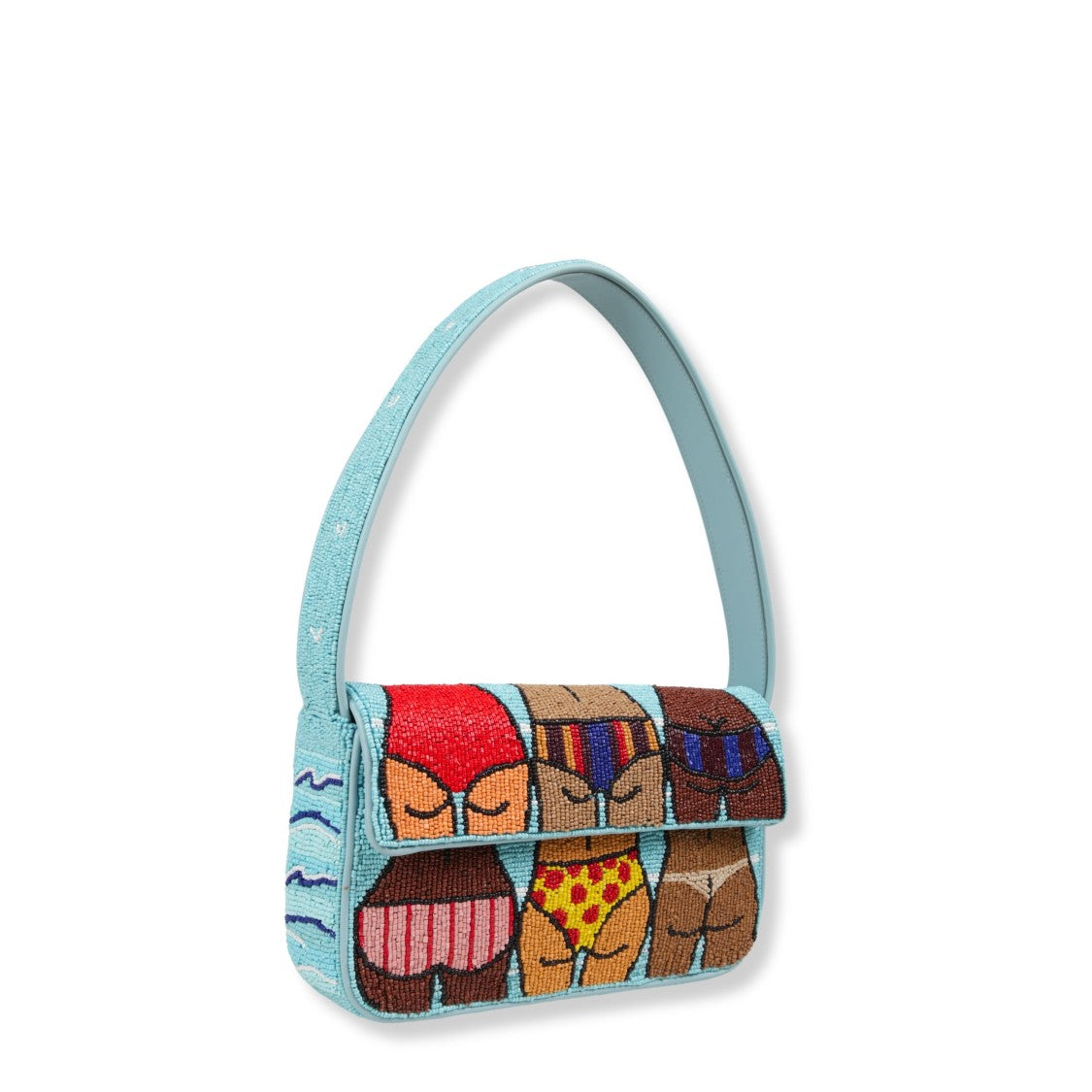 Staud Staud Tommy Beaded Bag