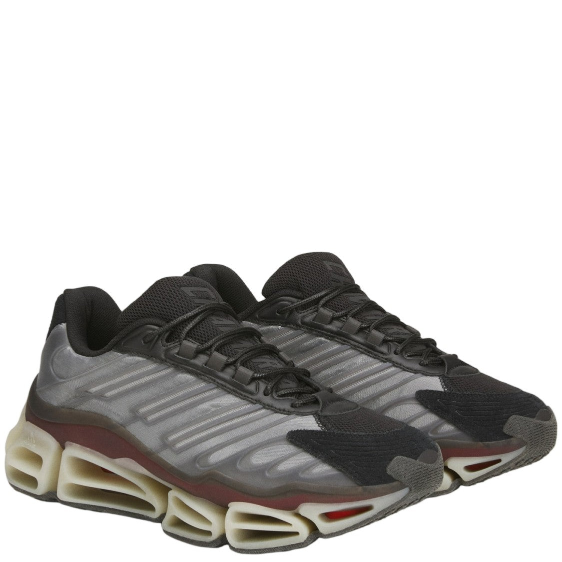Adidas X Willy Chavarria Gradient-Effect Chunky Sneakers With Breathable Mesh Upper