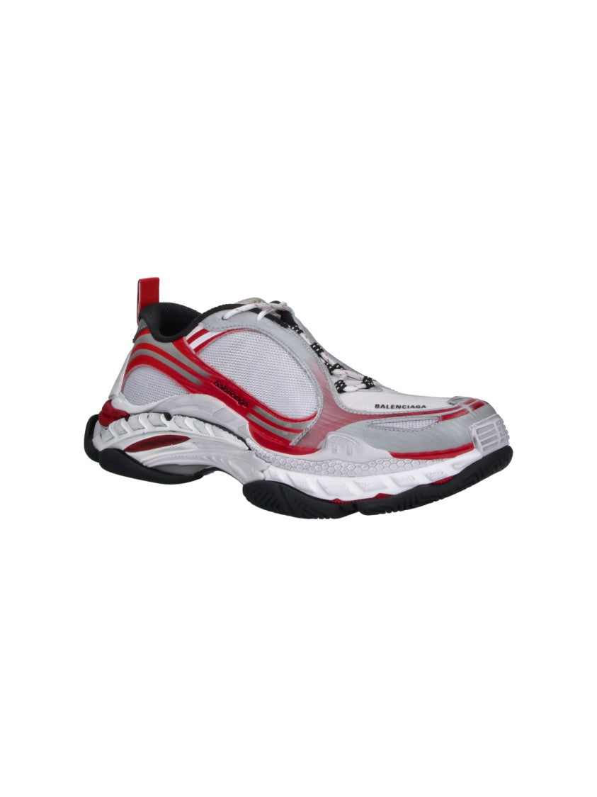 Balenciaga Red Triple S.2 Chunky Sneakers