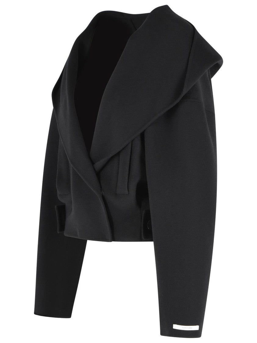 Sportmax 'Idoneo' Black Virgin Wool Jacket