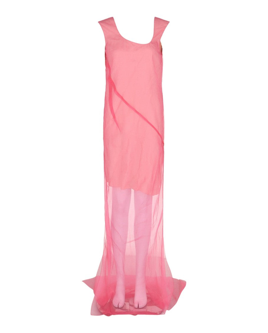 Givenchy Sheer Silk Maxi Dress
