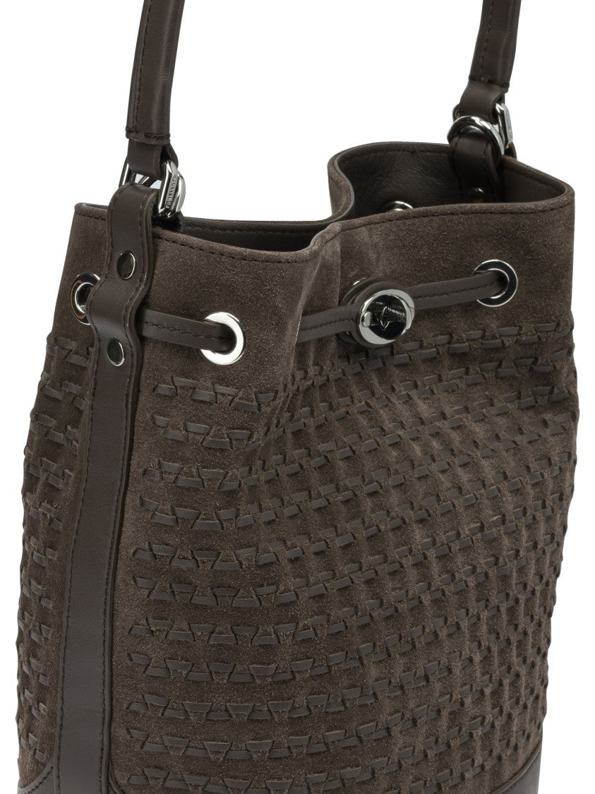 Zanellato Textured Leather Shoulder Bag With Accents