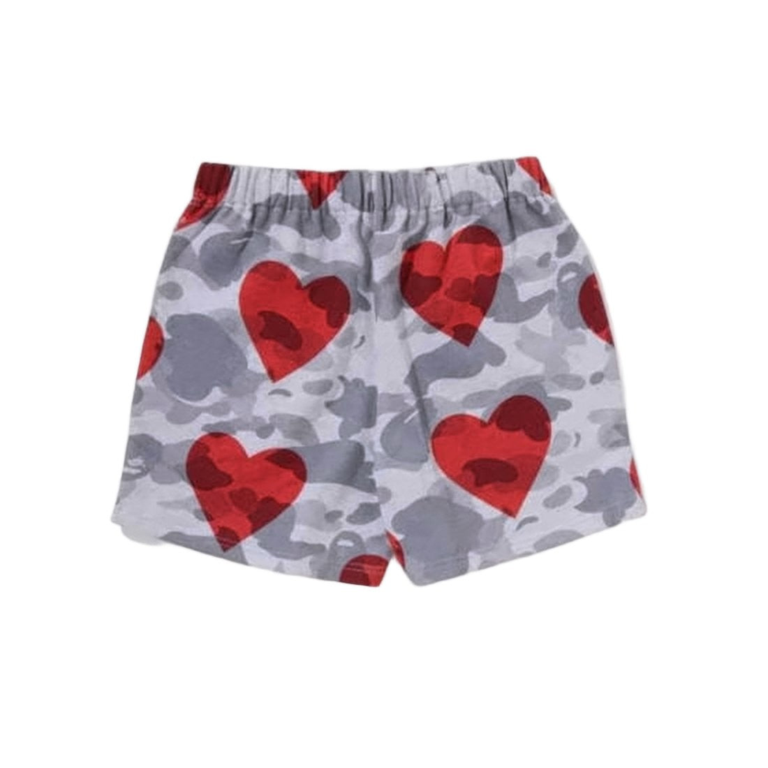 Bape Grey Camouflage Shorts