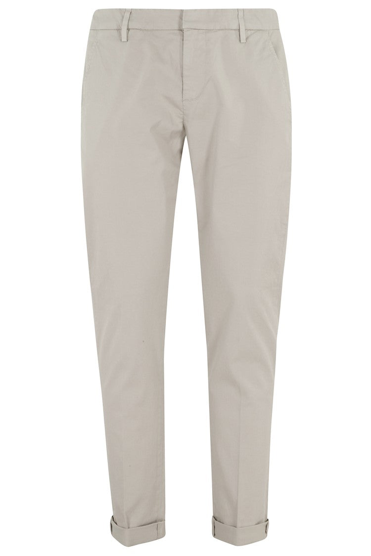 Dondup Beige Slim Chino Gaubert Cotton-Blend Chino Pants
