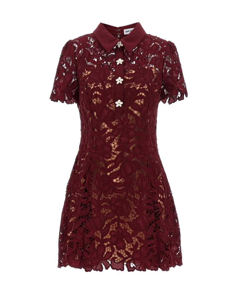 Self-Portrait Mini Dress Lace