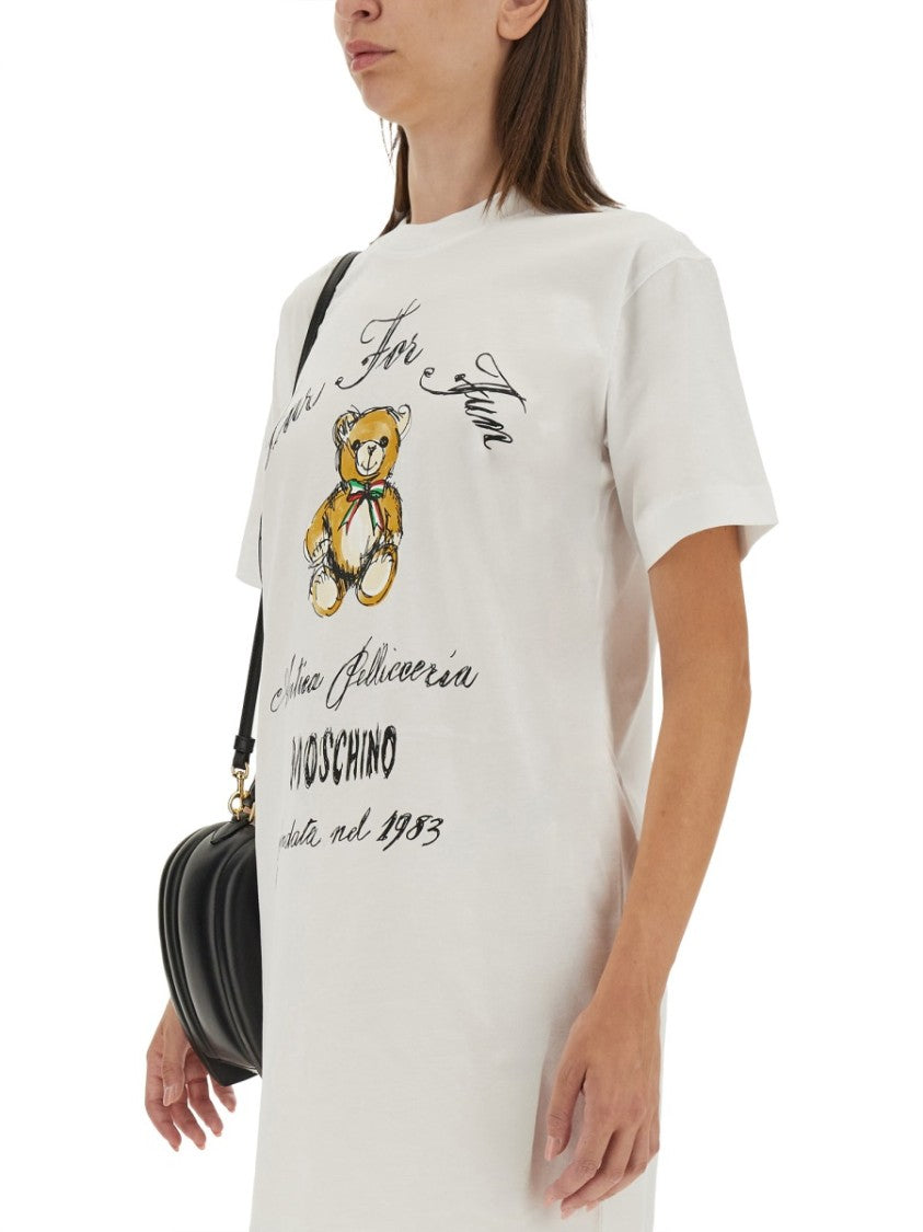 Moschino Dress With Logo