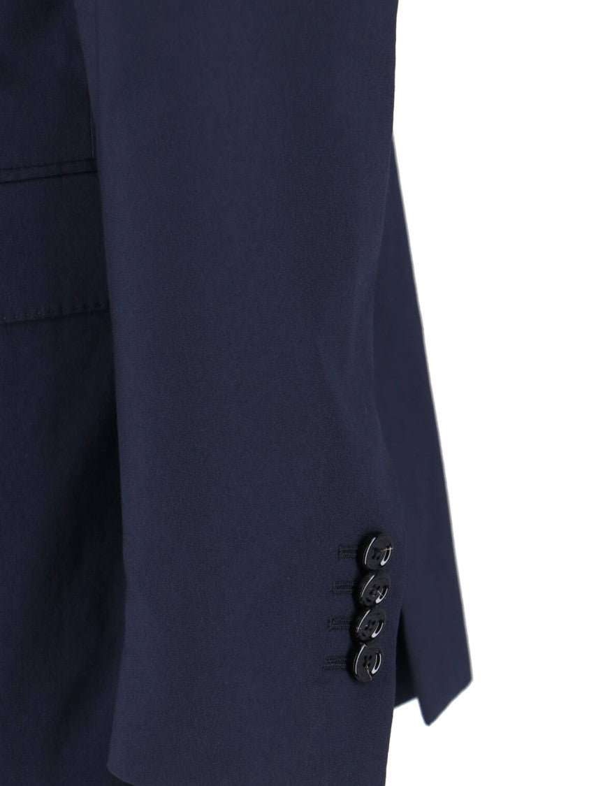 Lardini Single-Breasted Suit Blue