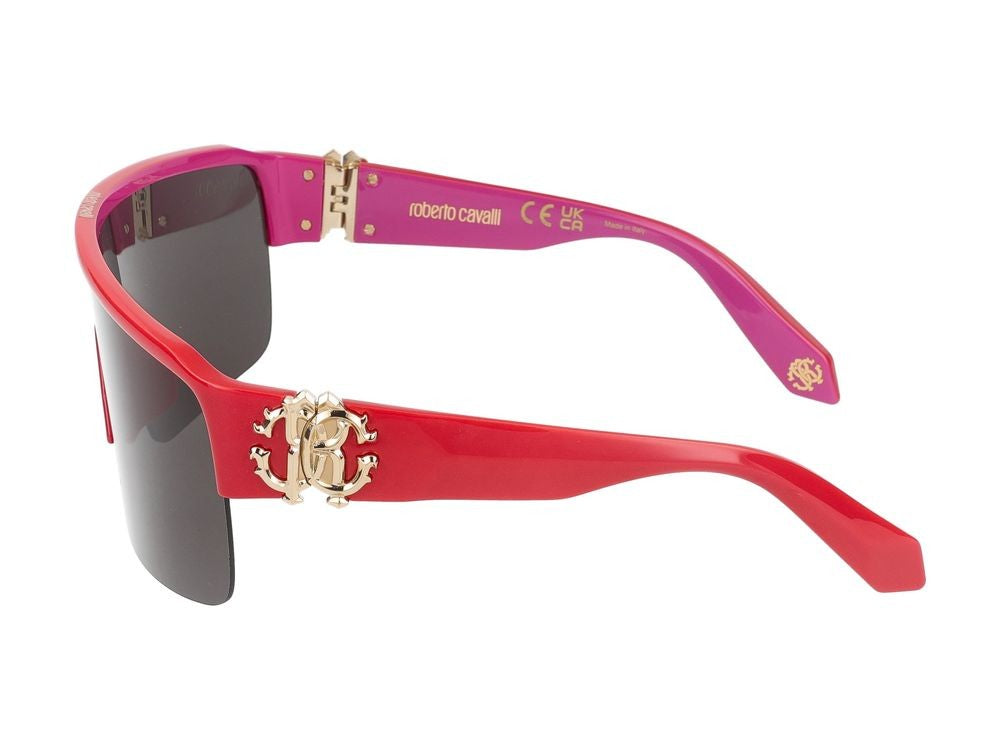 Roberto Cavalli Sunglasses Src037m 09Rv Red+Fuchsia 99/1/130