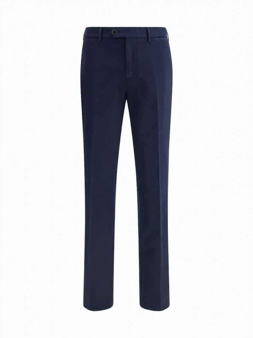 Brunello Cucinelli Tailored Straight Pants With Clean Silhouette And Refined Texture