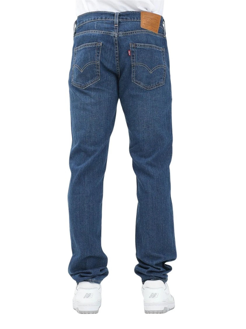 Levi's Blue Linen-Blend Stretch Jeans