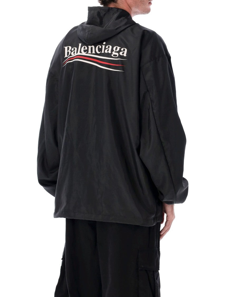 Balenciaga Oversized Hooded Jacket