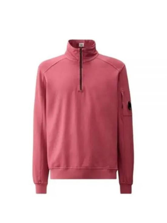 C.P. Company High Collar Long Sleeve Pullover With Zip Detail