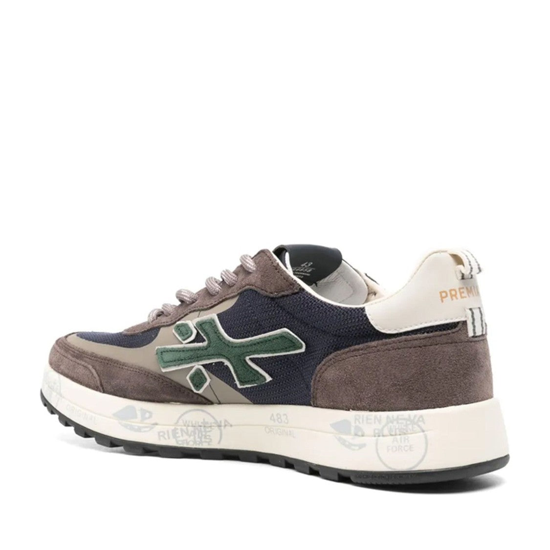 Premiata Multicolor Nous Polyurethane Layered Sneakers