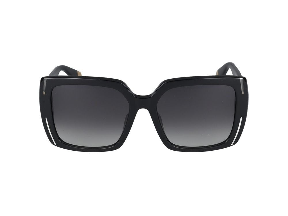Furla Black Oversized Square Sunglasses