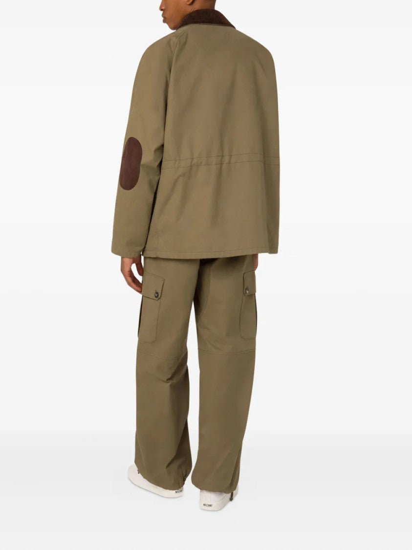 Moschino Structured Men's Capospalla Outerwear With Design