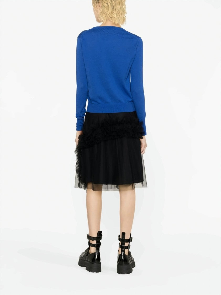 Vivienne Westwood Fitted Round Neck Knit Top