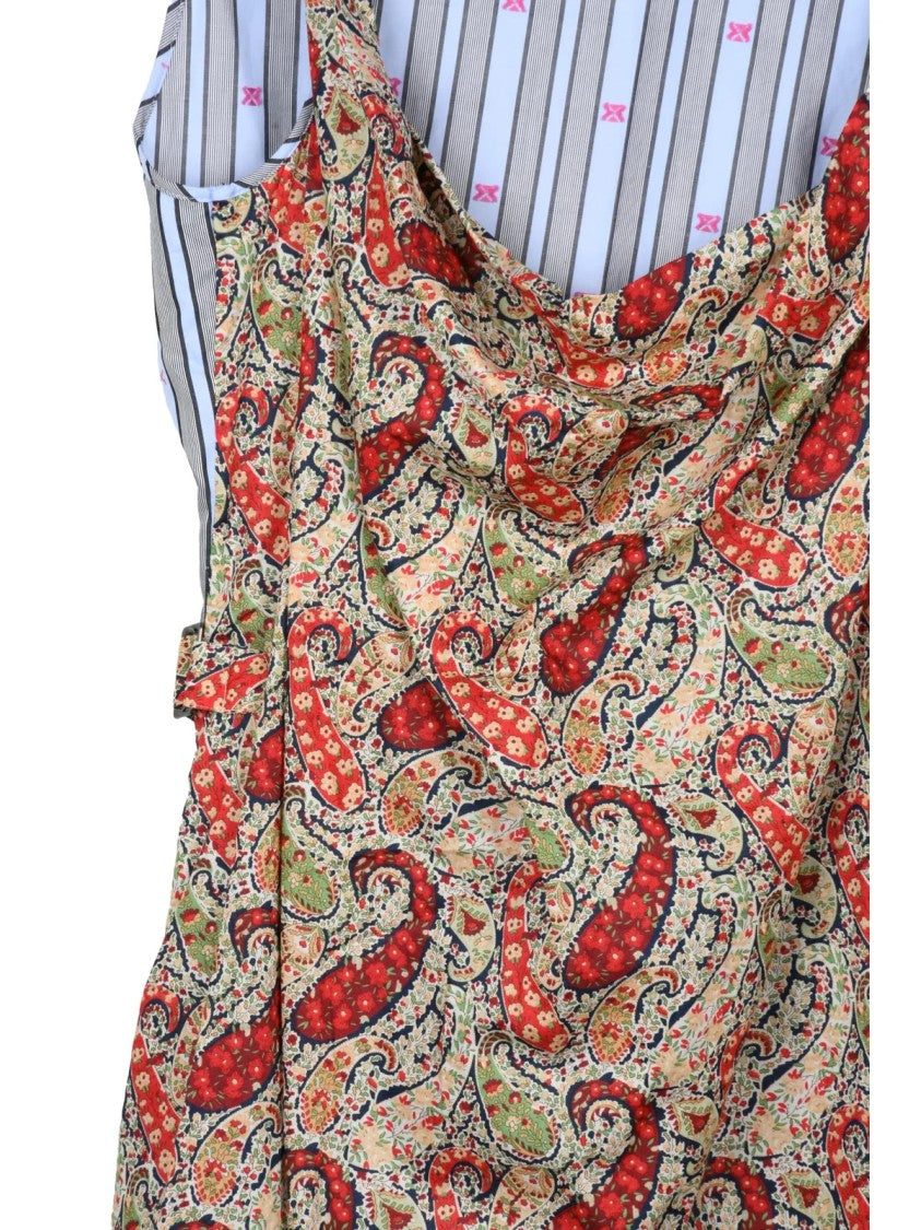Vivienne Westwood Storm Dress With Side Buckles And Unique Design