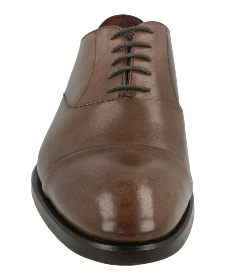 Brioni Vitello Leather Oxfords