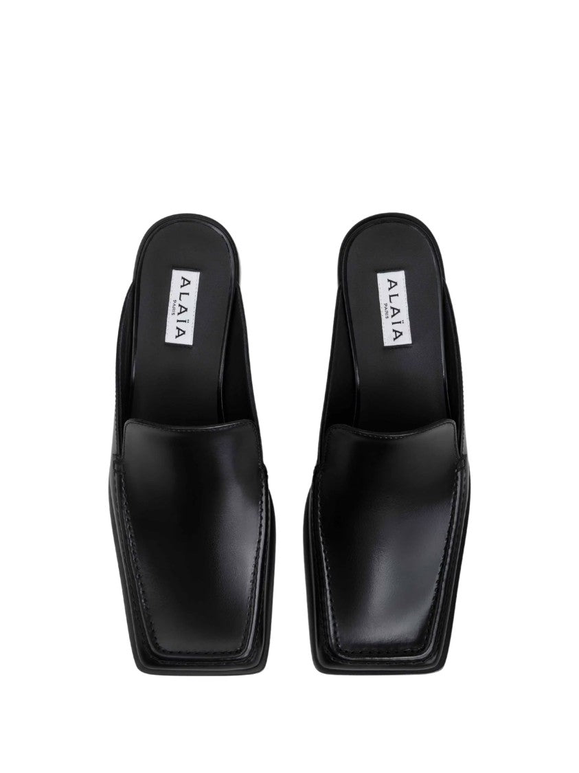Alaïa Loafer Mules 35