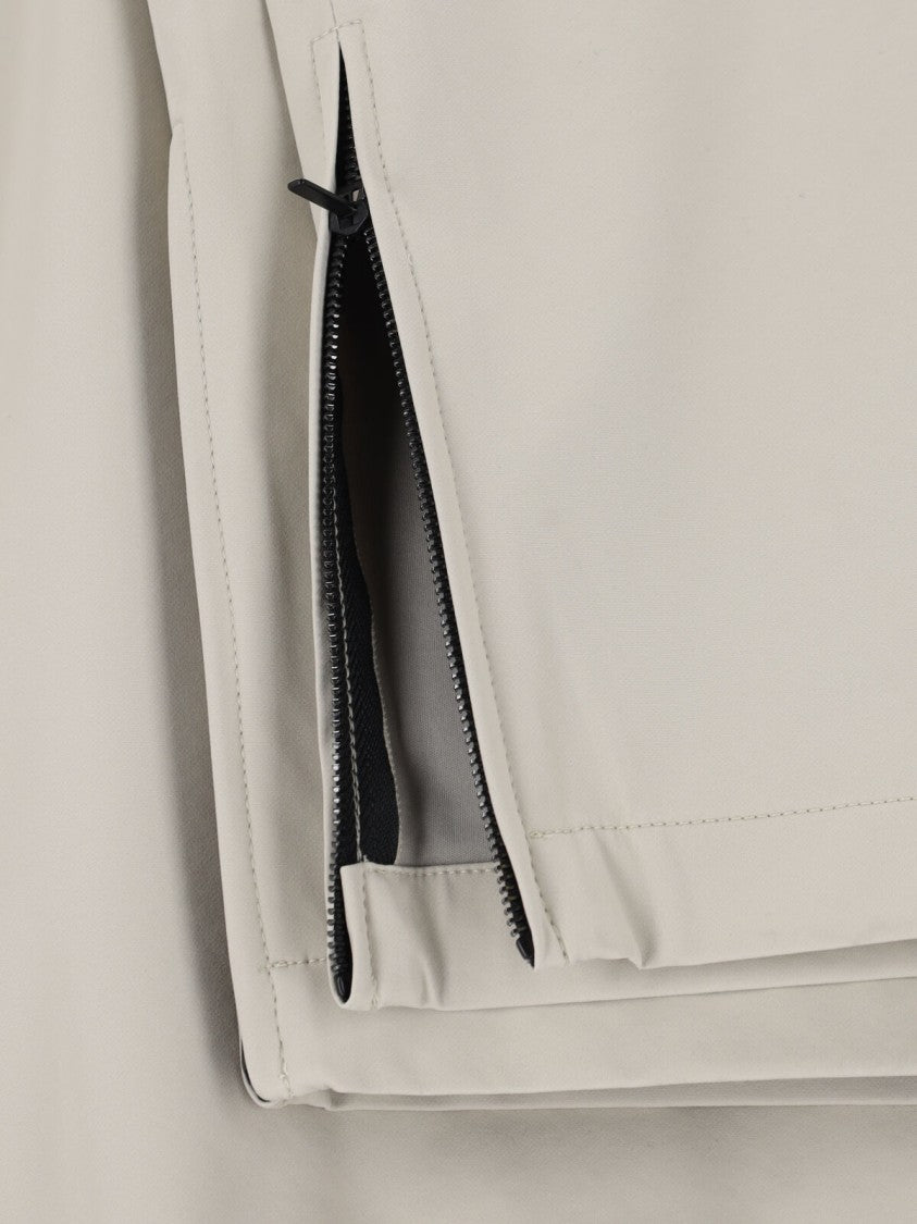 Fear Of God Beige Athletic Pants With Logo And Zip Detail