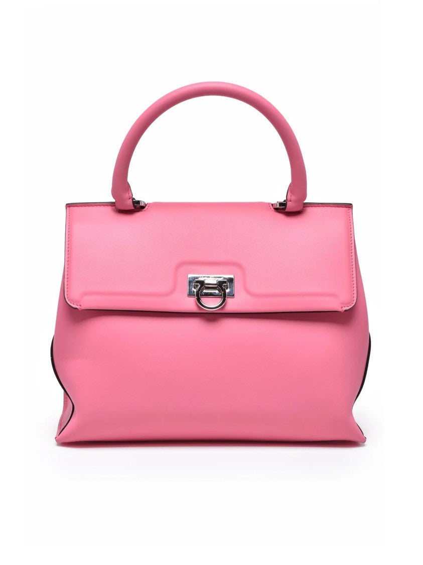 Salvatore Ferragamo Top Handle Shoulder Bag Leather - Colors