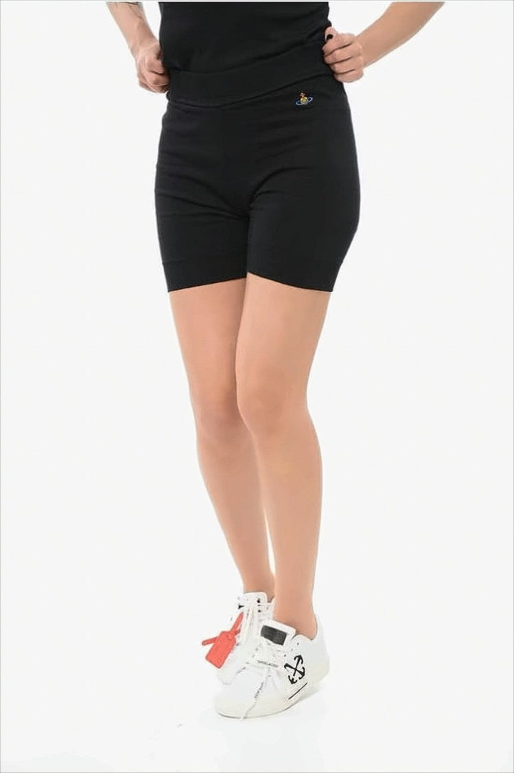 Vivienne Westwood High-Waisted Cotton Shorts With Smooth Finish