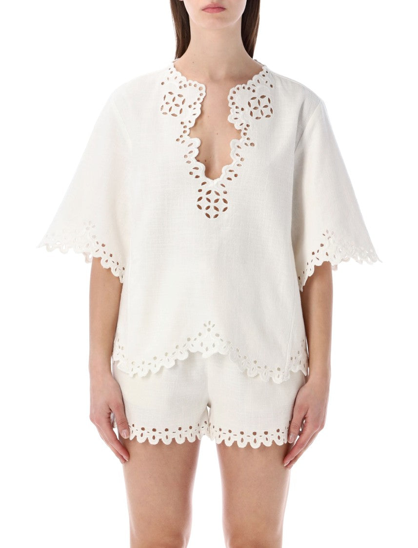 Isabel Marant Étoile Shana Openwork Top