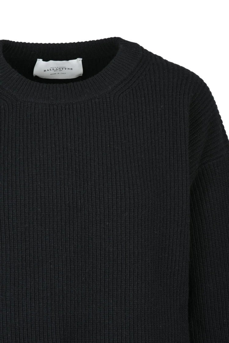 Ballantyne Ribbed Sweater - Black