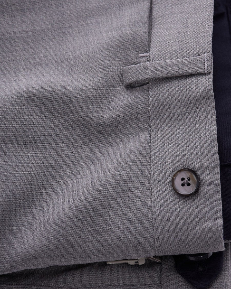L.B.M. 1911 Pearl Grey Single-Breasted Suit
