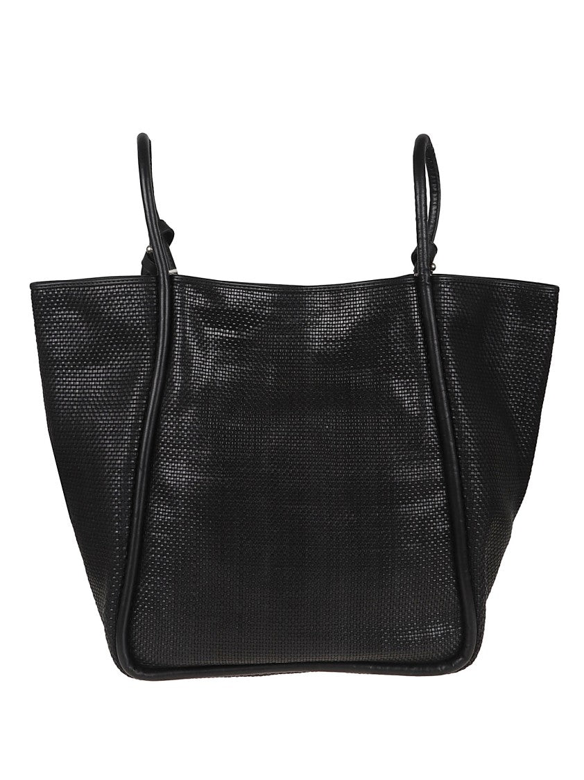 Dragon Handwoven Calfskin Shoulder Bag