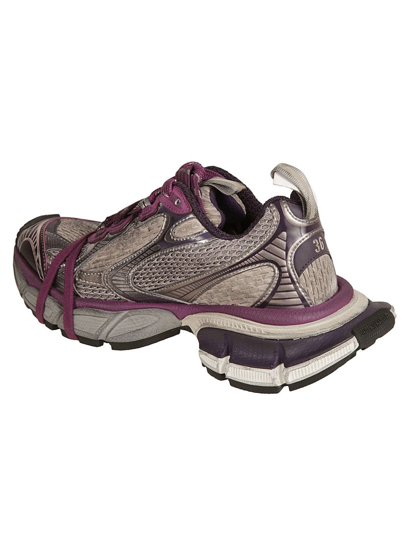 Balenciaga Futuristic Textured Sneakers With Sole