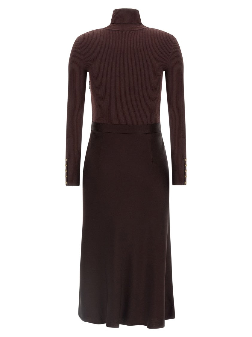 Elisabetta Franchi Turtleneck Dress