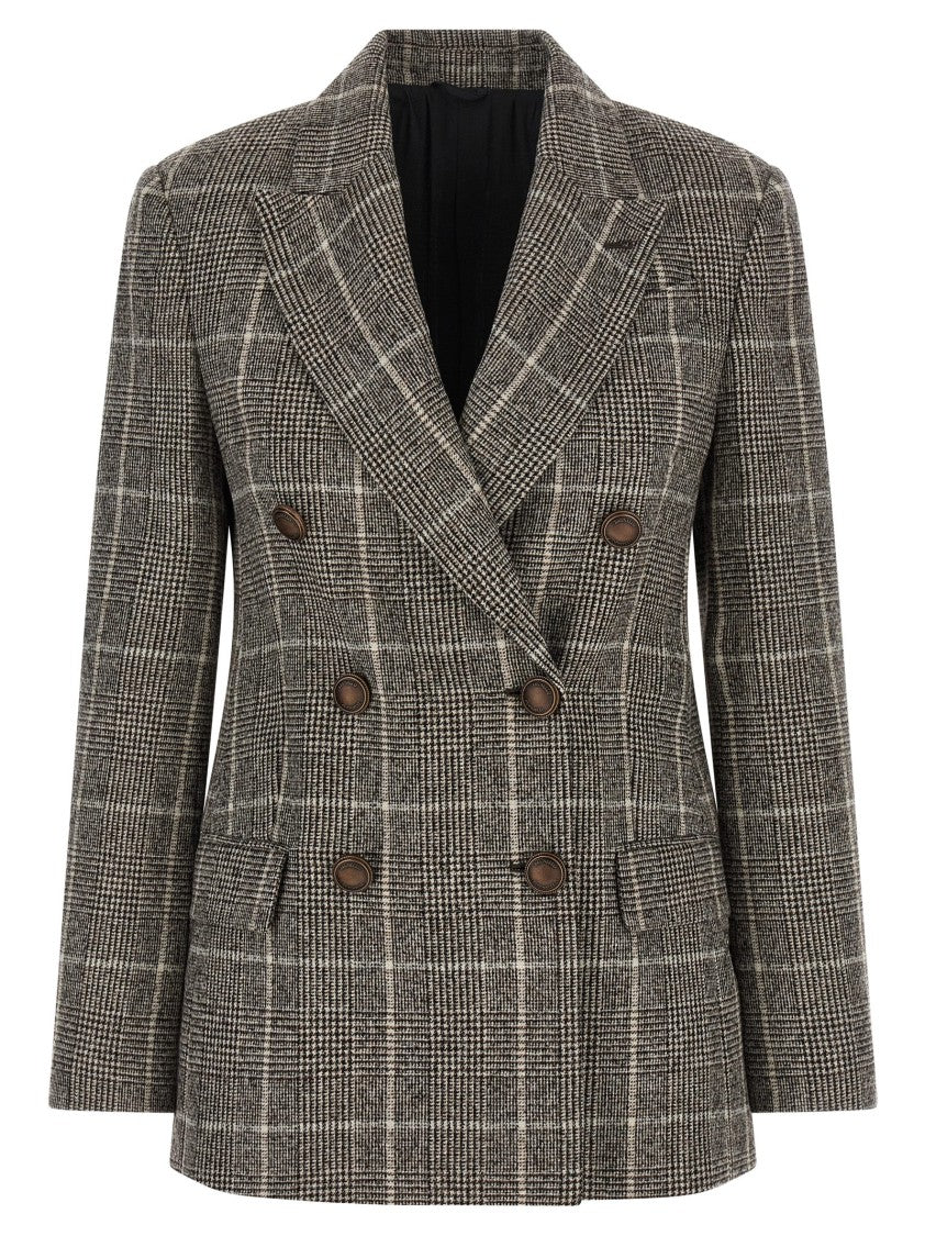 Brunello Cucinelli Prince Of Wales Blazer