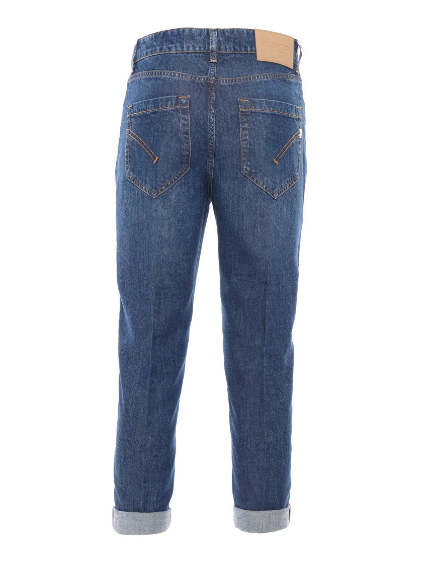 Dondup High-Waisted Jeans With Tapered Leg