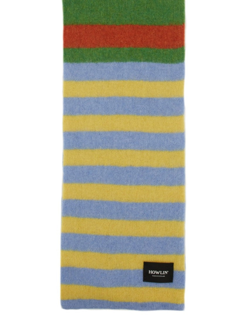 Howlin Vibrant Striped Lamswool Scarf