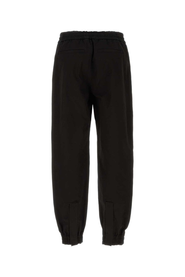 Alexander Mcqueen Black Denim Pant