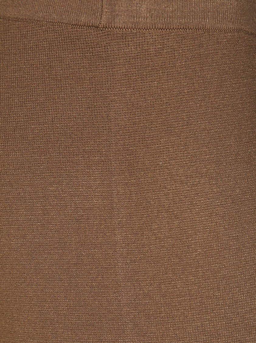 Max Mara Punto Milano Tailored Pants With Straight Leg Cut