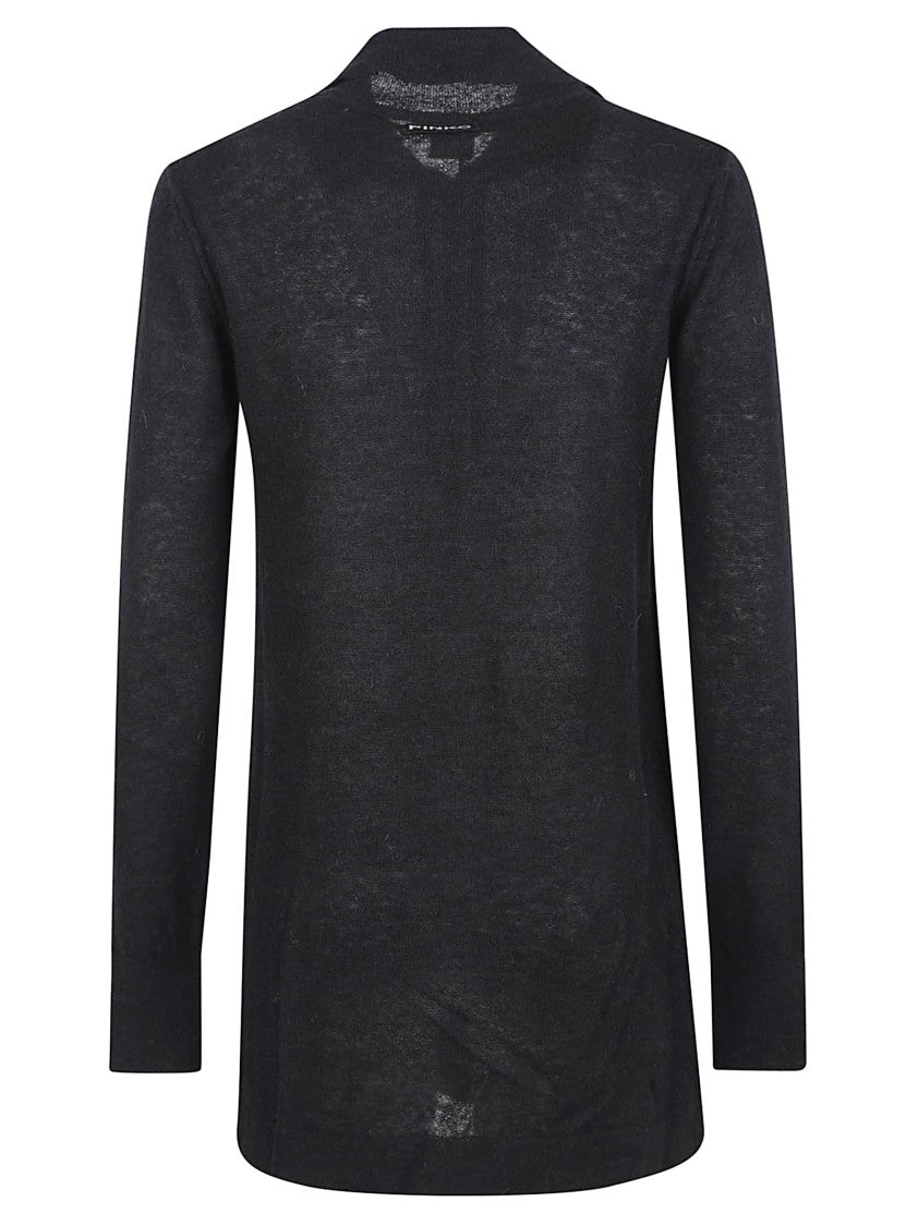 Pinko Button-Up Cardigan With Classic Collar