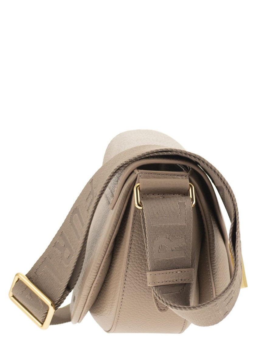 Furla Mini Shoulder Bag With Hammered Leather