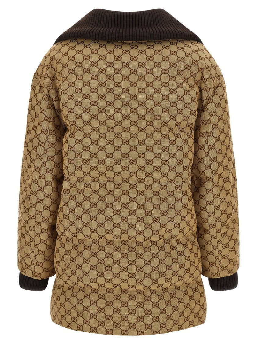 Gucci Gg Fabric Down Jacket
