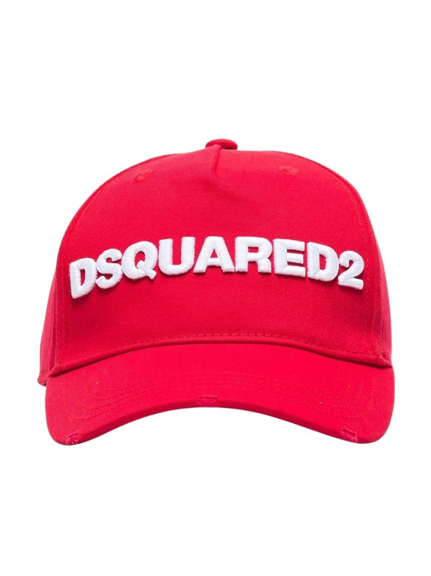Dsquared2 Cotton Logo Baseball Cap