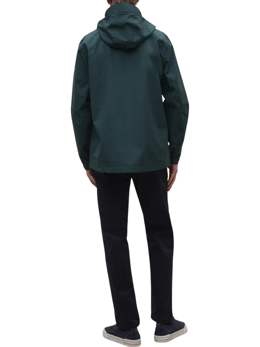 Ecoalf Black Diluvio Hooded Jacket