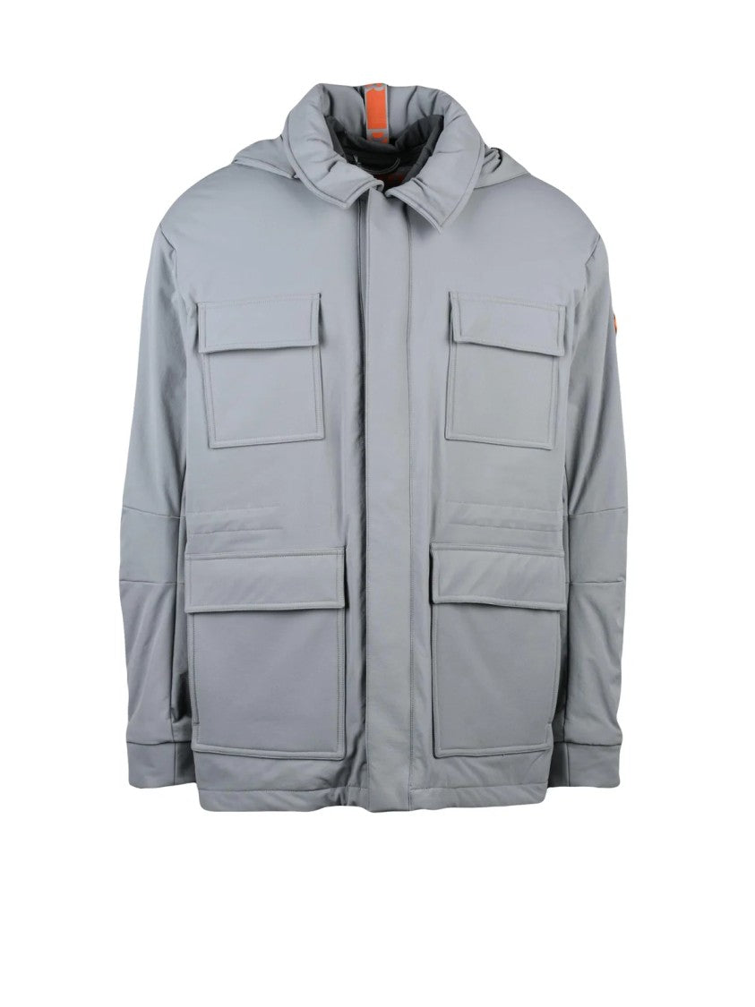Dekker Dekker Siluro Jacket With Removable Hood And Quilted Interior