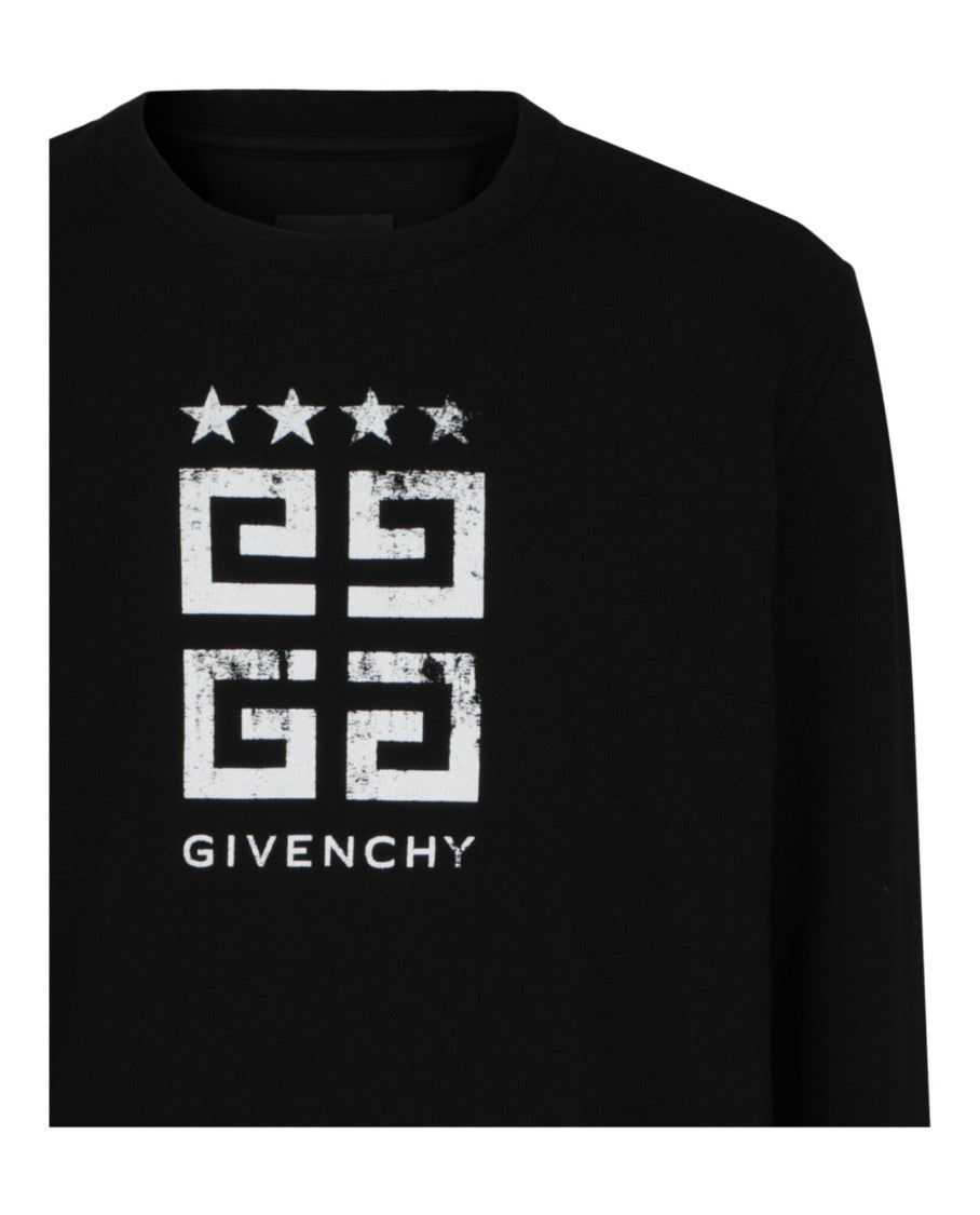 Givenchy Slim-Fit Stars 4G Logo Sweatshirt